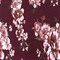 Maroon Red-Brown-Multi Floral Printed Rayon Stretch Jersey Knit Fabric By the Yard